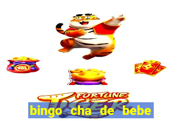 bingo cha de bebe cartelas para imprimir